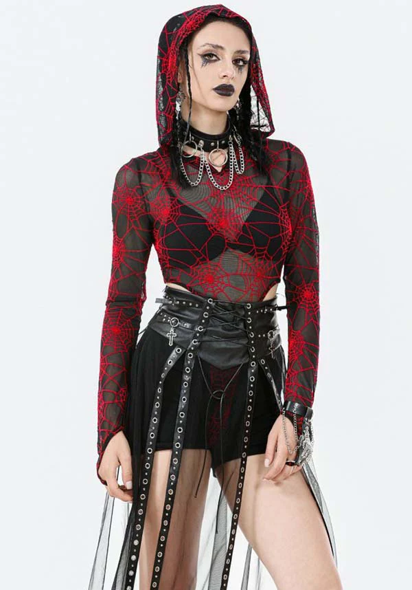 Tangled Up Mesh | MAXI SKIRT - Image 2