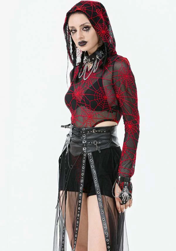 Tangled Up Mesh | MAXI SKIRT - Image 4