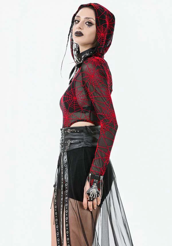 Tangled Up Mesh | MAXI SKIRT - Image 7