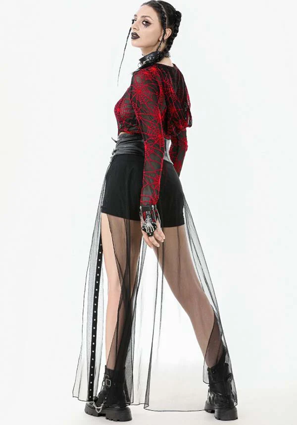 Tangled Up Mesh | MAXI SKIRT - Image 8