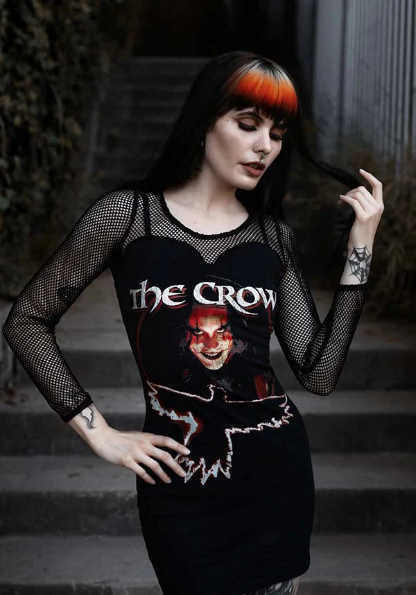 The Crow | FISHNET DRESS* - Image 3