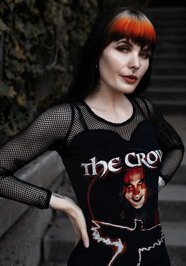 The Crow | FISHNET DRESS* - Image 5