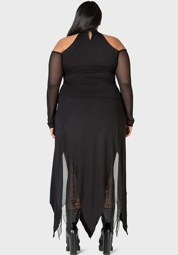 The Grimmer The Better | MIDI SKIRT* - Image 3