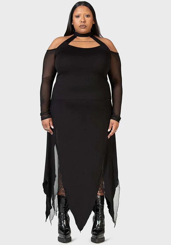 The Grimmer The Better | MIDI SKIRT* - Image 9