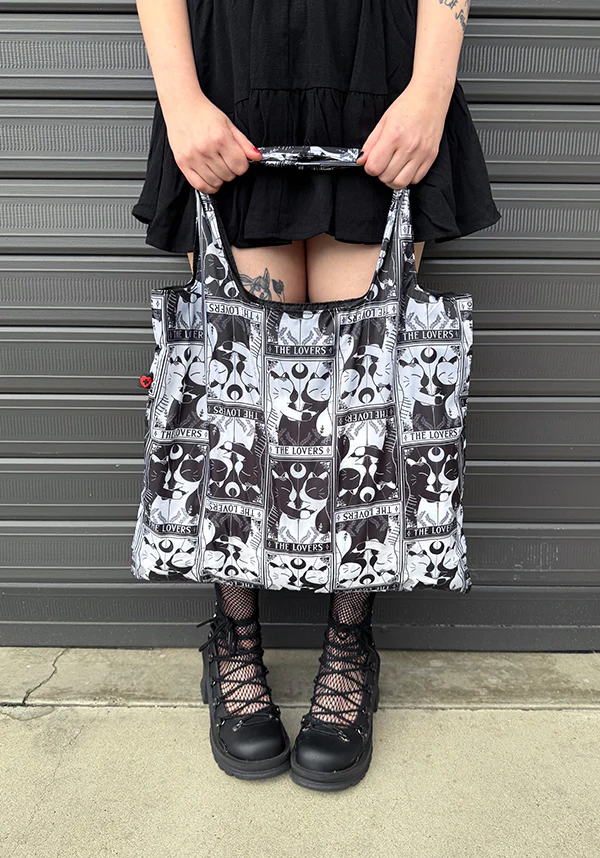 The Lovers Tarot | REUSABLE TOTE BAG