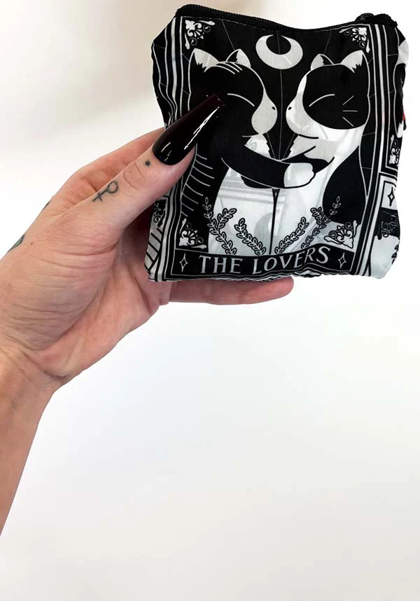 The Lovers Tarot | REUSABLE TOTE BAG - Image 9