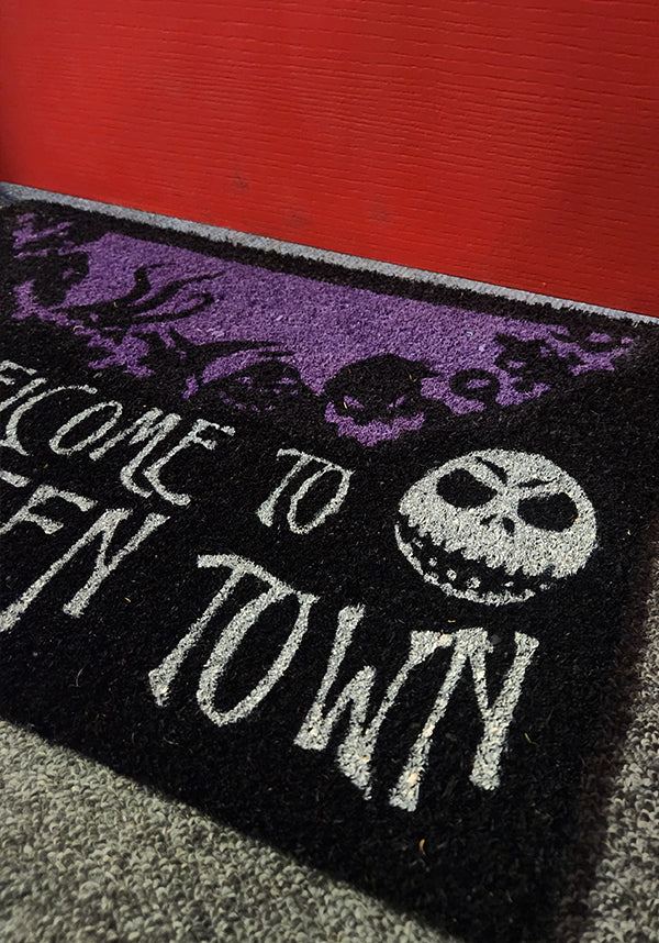 TNBC: Halloween Town | DOOR MAT - Image 3