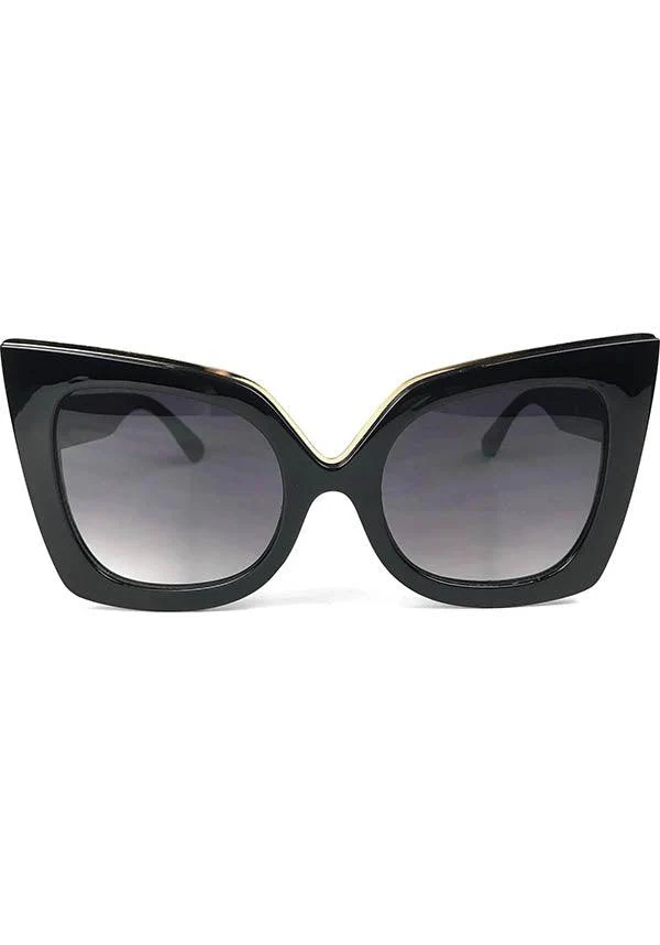 Trixie [Black] | SUNGLASSES - Image 2