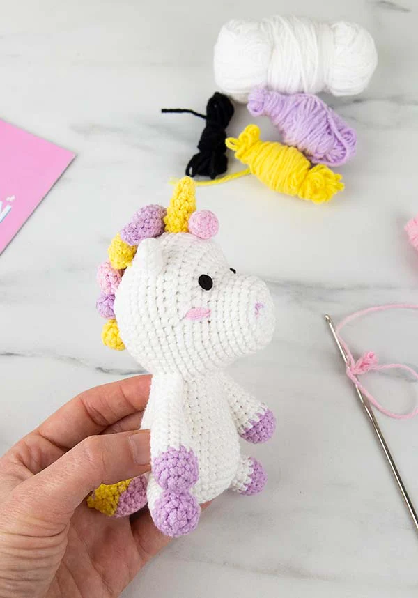 Unicorn | DIY CROCHET KIT* - Image 6