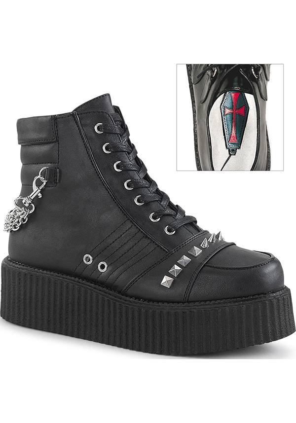 V-CREEPER-565 [Black] | PLATFORM BOOTS [PREORDER]*