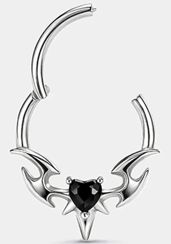 V-Spear Heart [CZ] | SEGMENT RING - Image 4