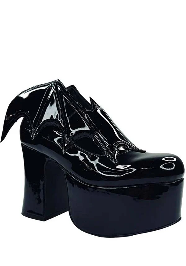 Vampira [Black] | PLATFORM HEELS*