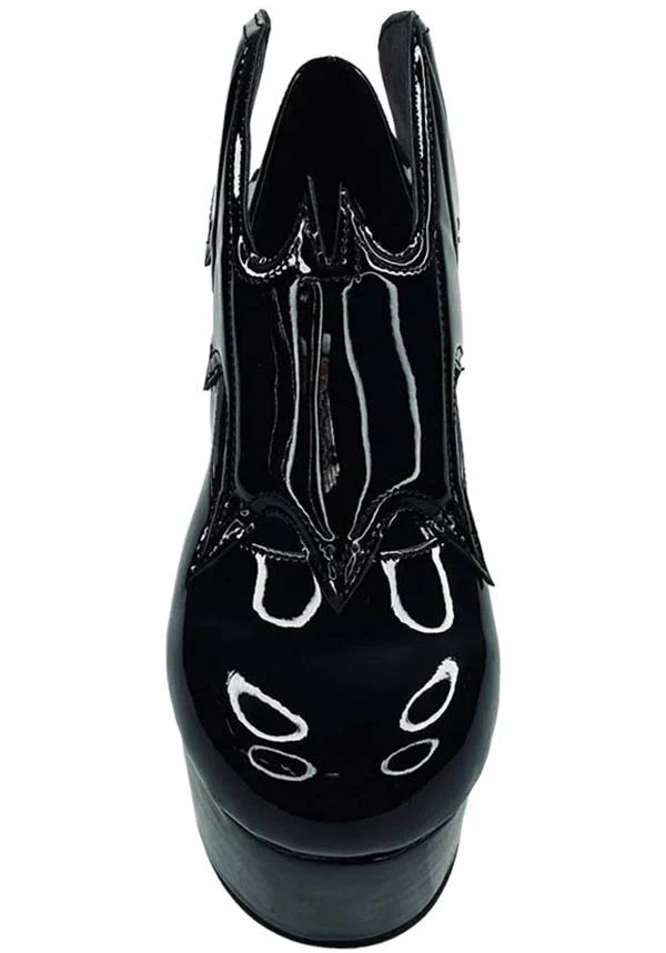 Vampira [Black] | PLATFORM HEELS* - Image 2