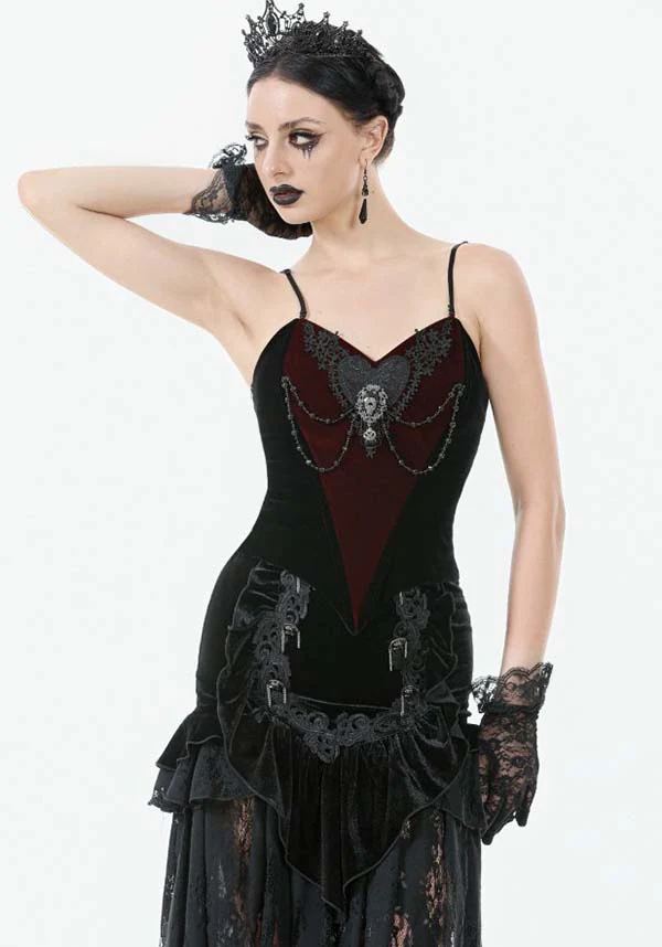 Vampira Velvet | CORSET TOP - Image 4
