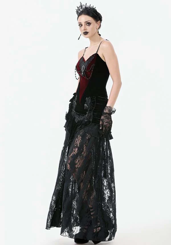 Vampira Velvet | CORSET TOP - Image 7
