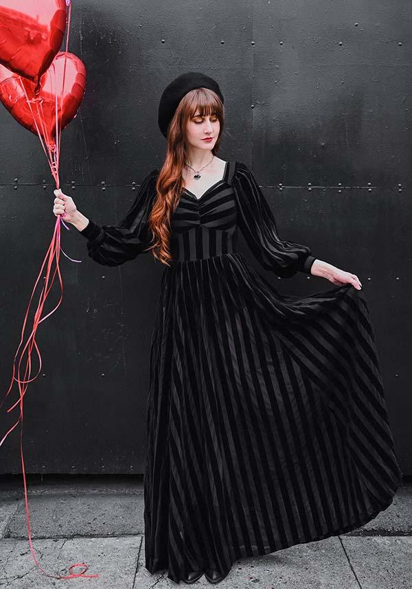 Victoria Striped | MESH GOWN* - Image 2