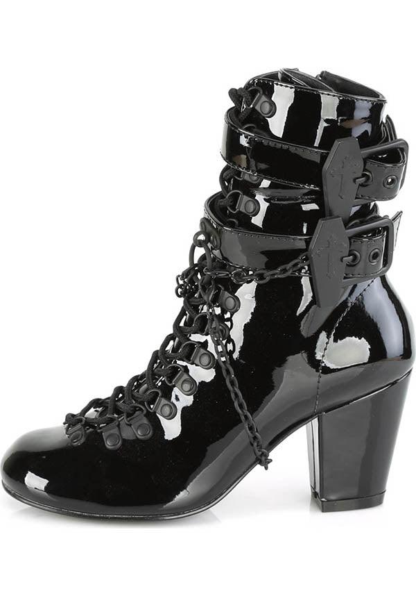 VIVIKA-128 [Black Patent] | BOOTS [PREORDER] - Image 3