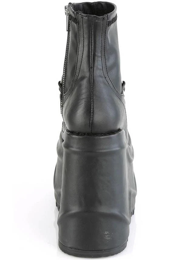 WAVE-110 [Black] | PLATFORM BOOTS [PREORDER]* - Image 5