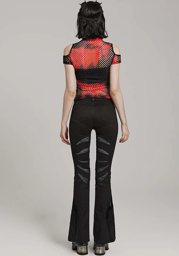 Webbed Angel [Black] | FLARES* - Image 3