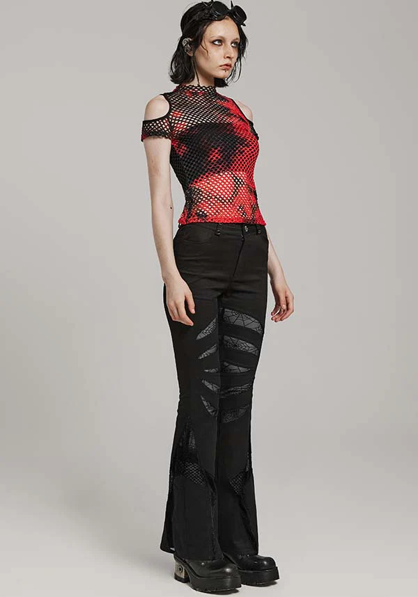 Webbed Angel [Black] | FLARES* - Image 4