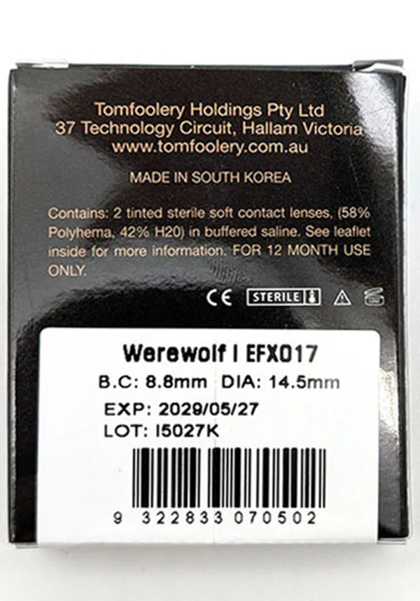 Werewolf I | COSTUME LENSES - Image 3