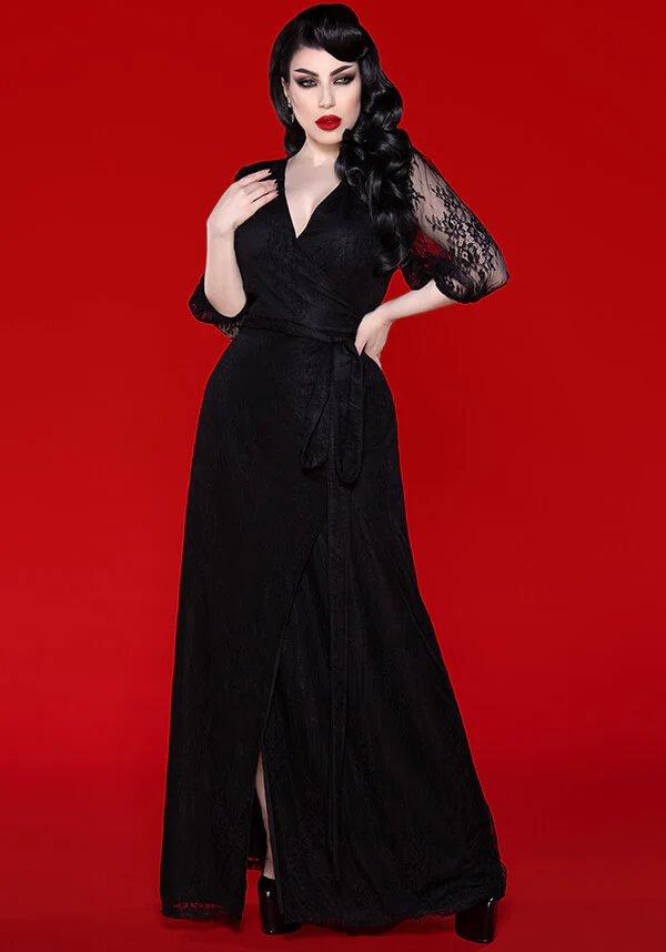 Winona [Black Lace] | DRESS*