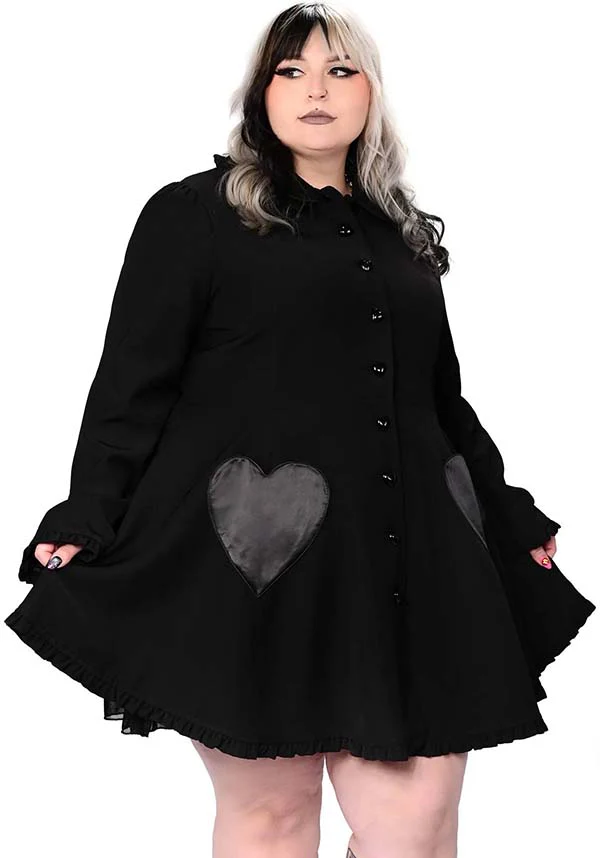 Wonderland Kitty [Black] | COAT - Image 2