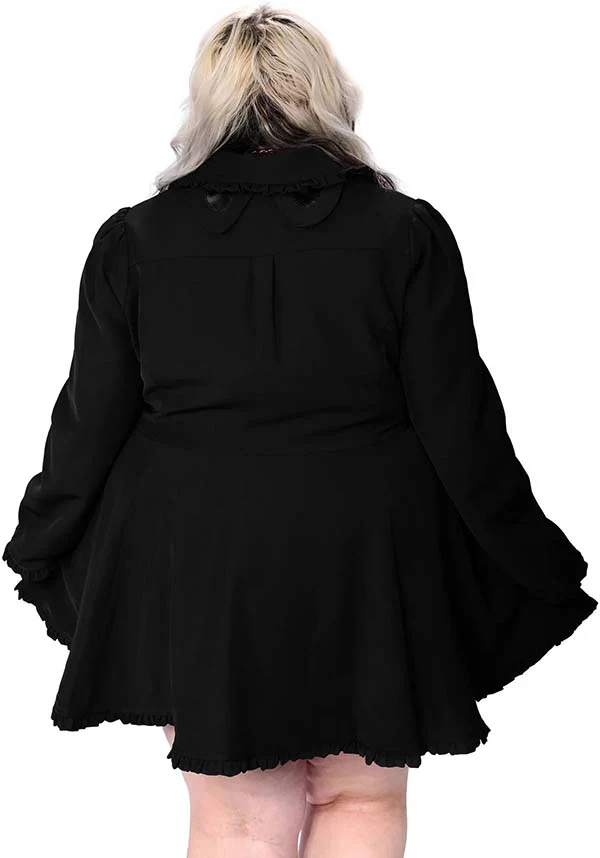 Wonderland Kitty [Black] | COAT - Image 4