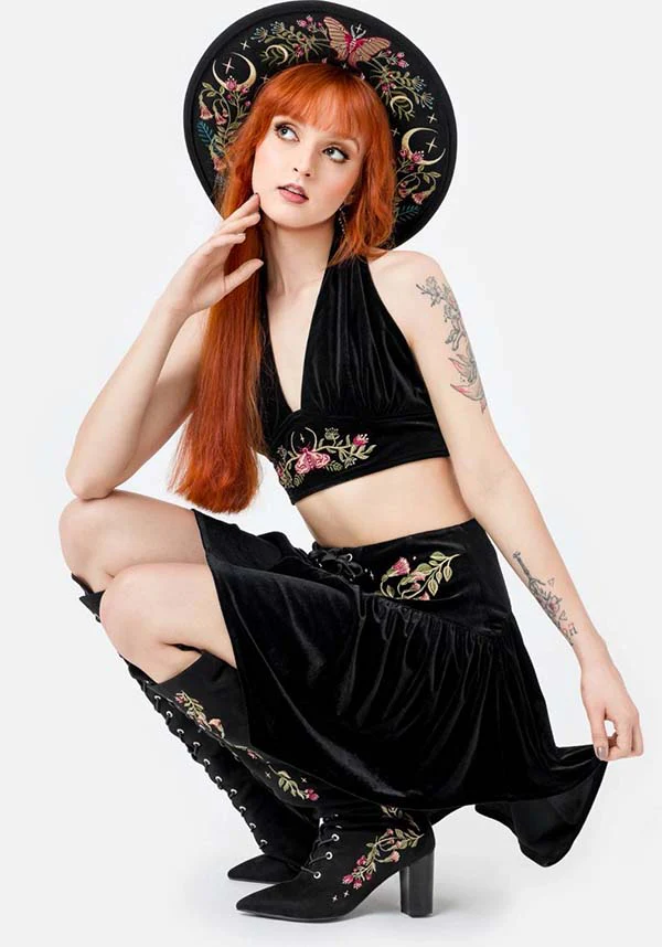 Woodland Bloom | HALTERNECK TOP - Image 10