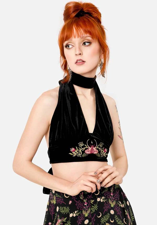 Woodland Bloom | HALTERNECK TOP - Image 13