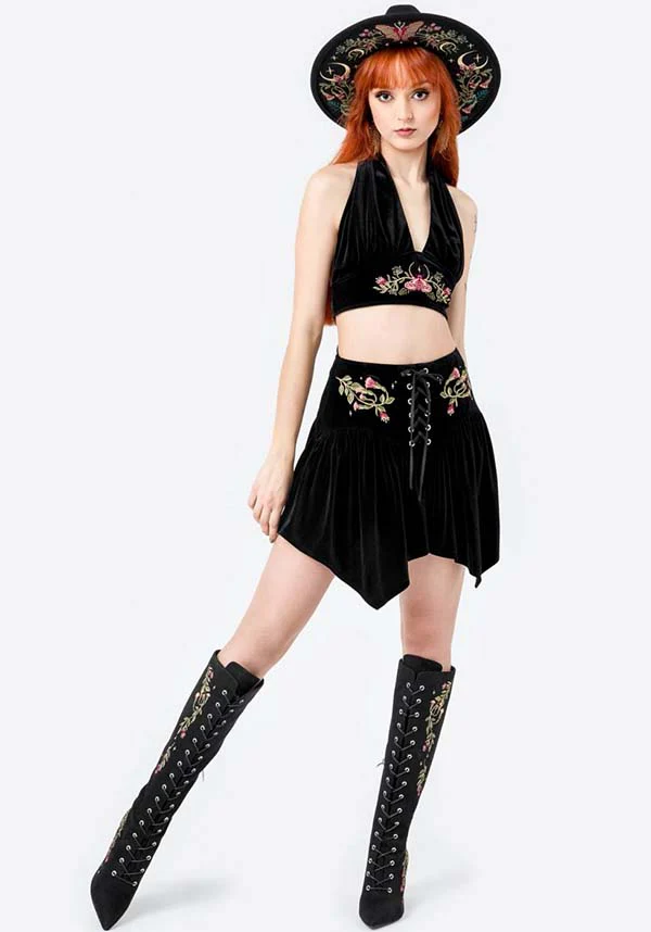 Woodland Bloom | HALTERNECK TOP - Image 16