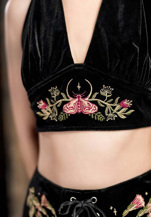 Woodland Bloom | HALTERNECK TOP - Image 2