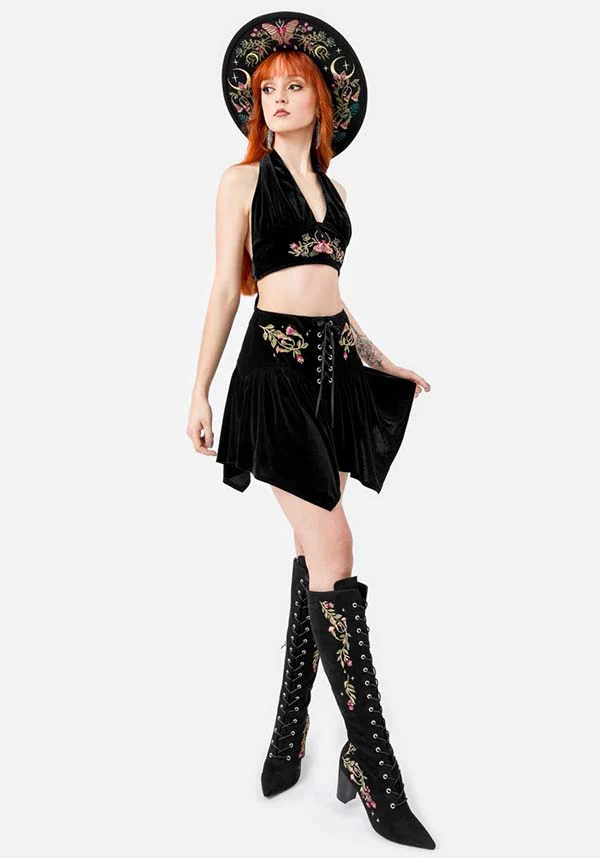 Woodland Bloom | HALTERNECK TOP - Image 20