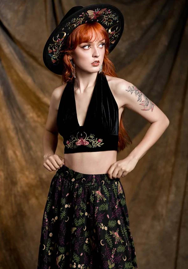 Woodland Bloom | HALTERNECK TOP - Image 3