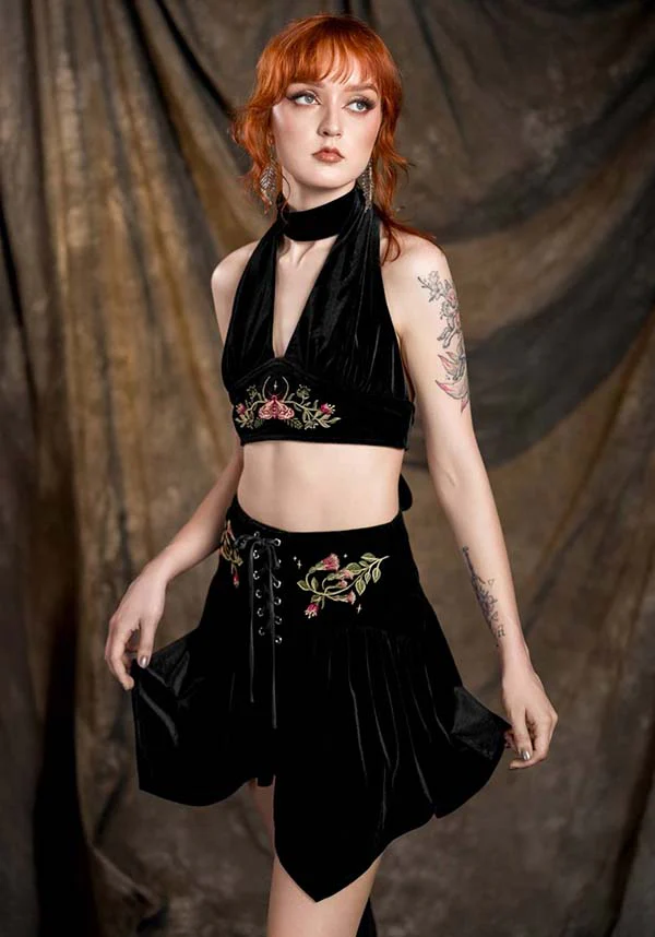 Woodland Bloom | HALTERNECK TOP - Image 4