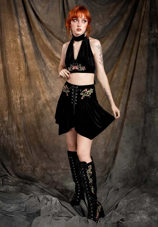 Woodland Bloom | HALTERNECK TOP - Image 6
