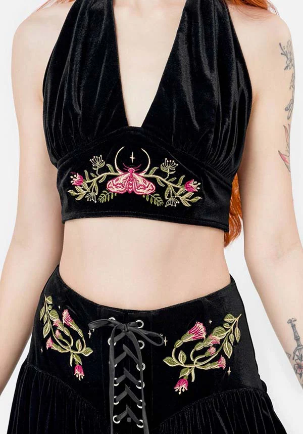 Woodland Bloom | HALTERNECK TOP - Image 7