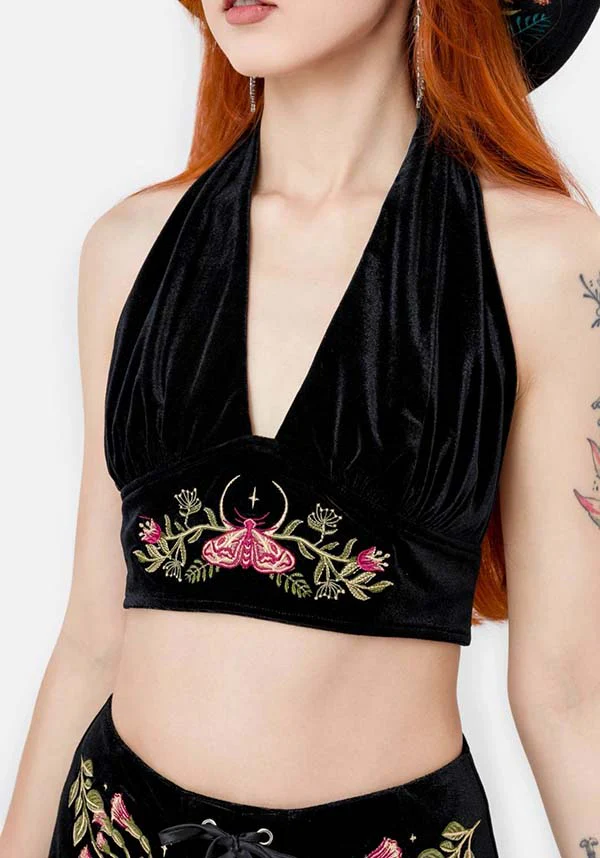 Woodland Bloom | HALTERNECK TOP - Image 8