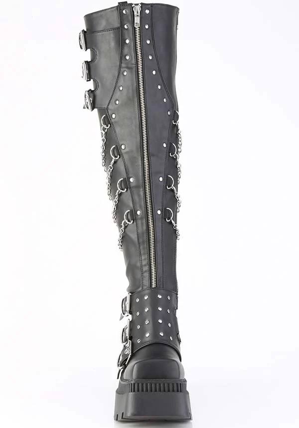 WRATH-310 [Black] | PLATFORM BOOTS [PREORDER] - Image 2