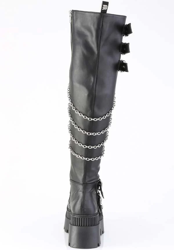 WRATH-310 [Black] | PLATFORM BOOTS [PREORDER] - Image 3