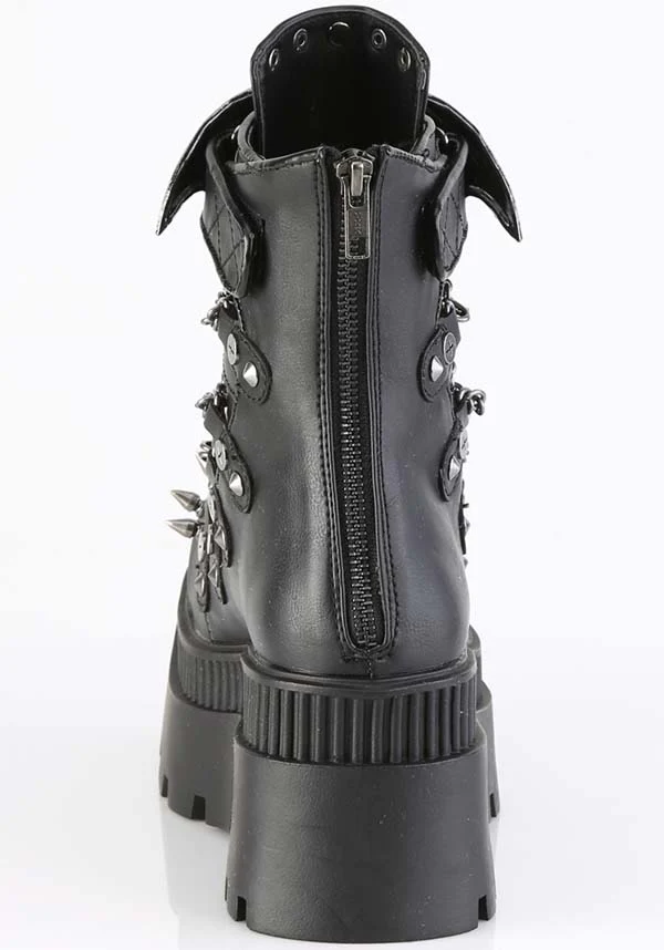 Wrath-55 [Black] | PLATFORM BOOTS [PREORDER] - Image 3