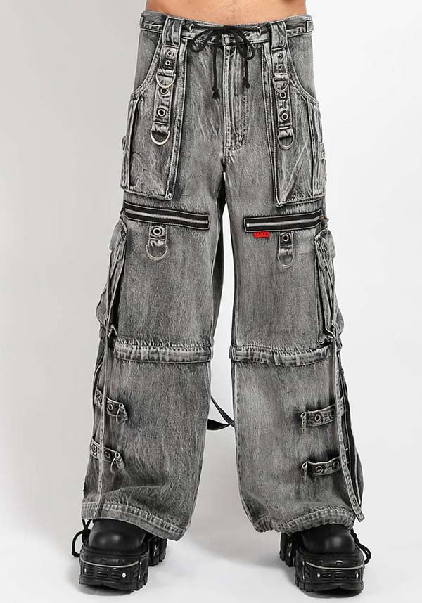 X-Strap [Fog Wash Denim] | PANTS - Image 3