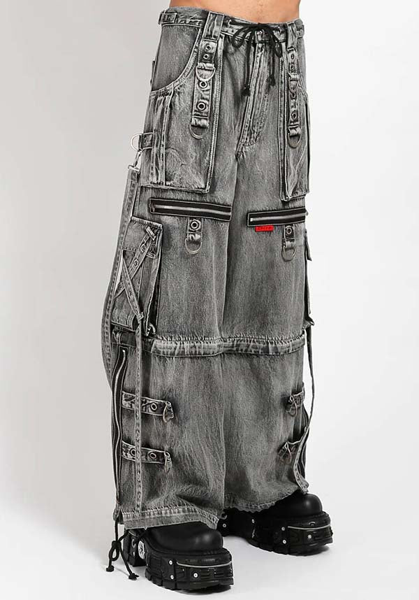 X-Strap [Fog Wash Denim] | PANTS - Image 4