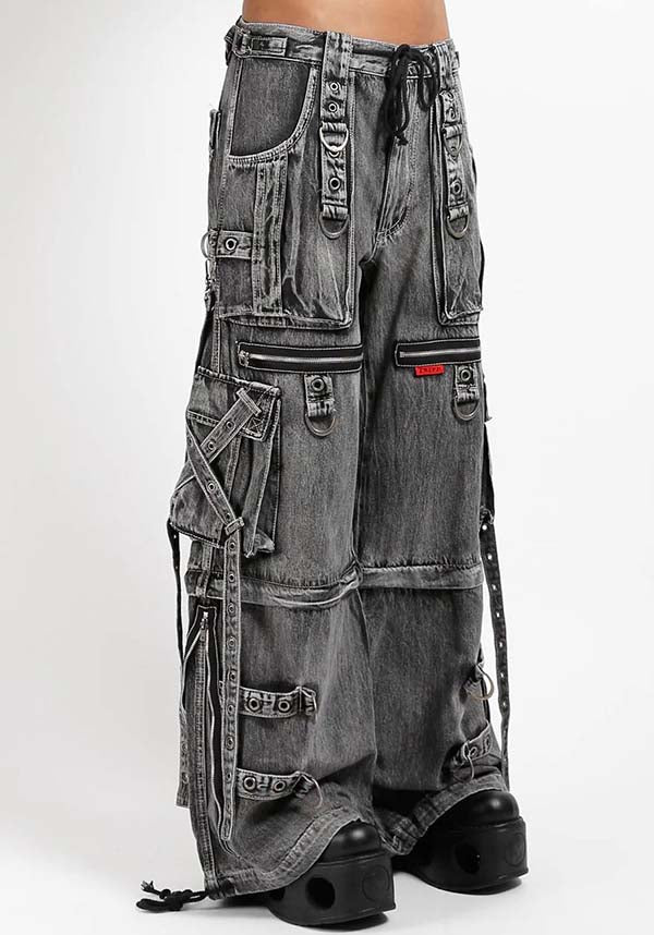 X-Strap [Fog Wash Denim] | PANTS - Image 6