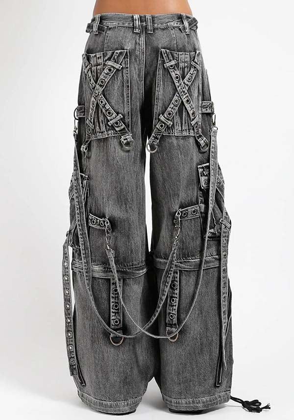 X-Strap [Fog Wash Denim] | PANTS - Image 8