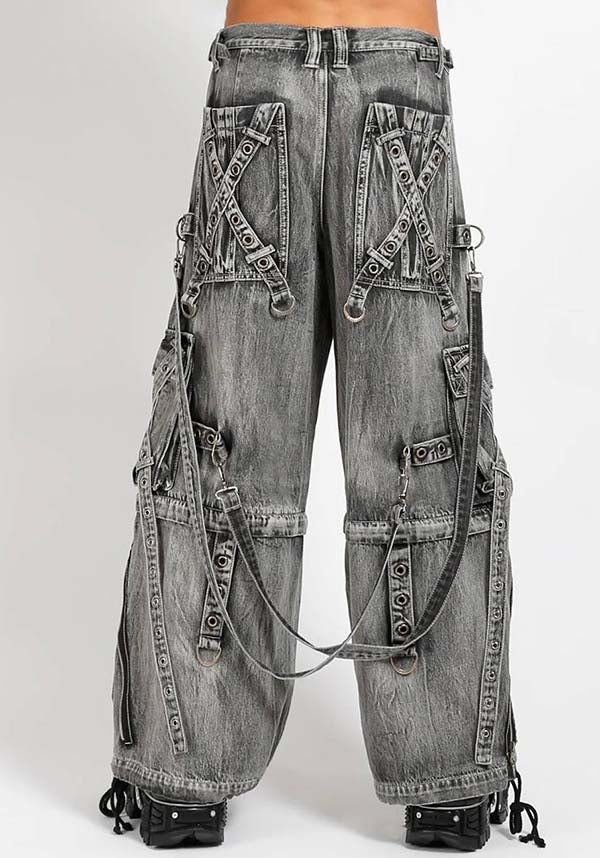 X-Strap [Fog Wash Denim] | PANTS - Image 9