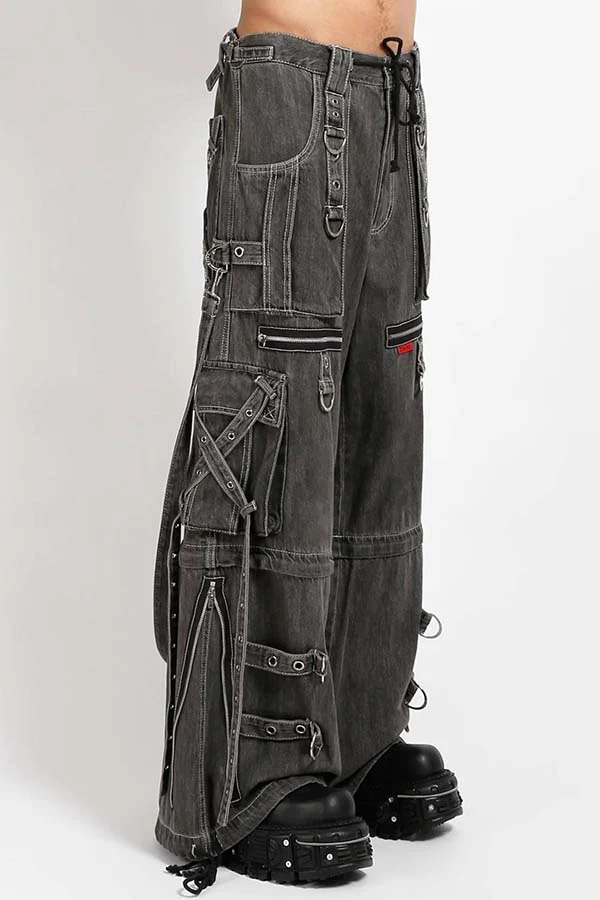 X-Strap [Black Denim] | PANTS - Image 3
