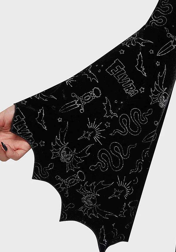 Yours Cruelly | BAT SLEEVE TOP - Image 2