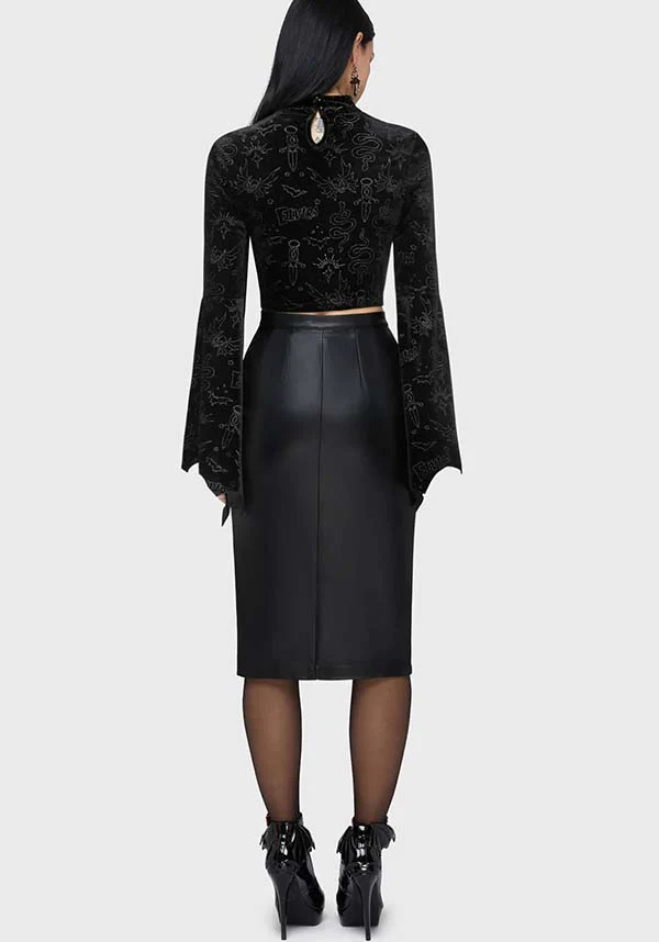 Yours Cruelly | BAT SLEEVE TOP - Image 4