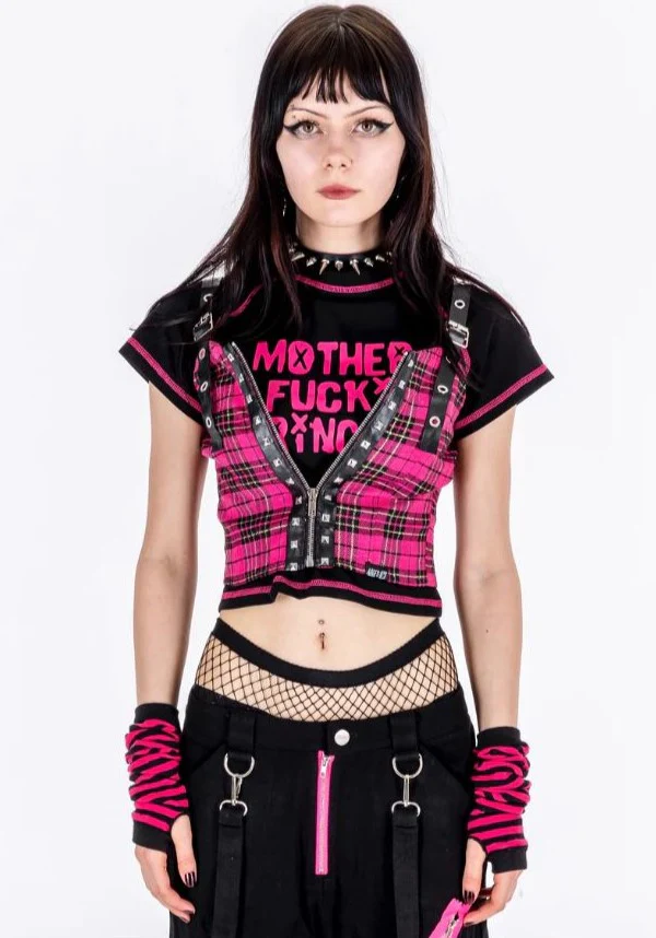 Zip It Plaid | CROP TOP* - Image 10